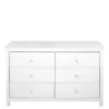 130x80x45 Skandi Kommode mit sechs Schubladen - Etrinas