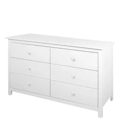 130x80x45 Skandi Kommode mit sechs Schubladen - Etrinas
