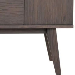 150x85x40 Skandi Sideboard in Eiche Dunkelbraun - Lomarios