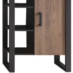 75x201x39 Standregal mit 6 Fächern & 2 Türen - Dudleys