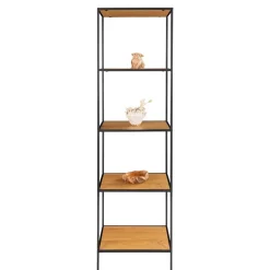 51x170x36 Standregal ohne Rückwand in Eiche Optik - Tablon