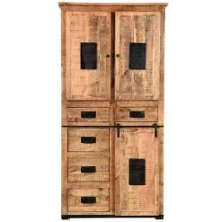90x180x40 Stauraum Schrank im Industrial Style - Eswan