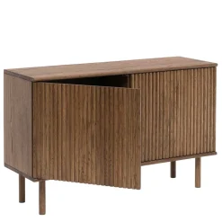 120x75x40 2-türige Kommode in Braun geölt - Maggiore