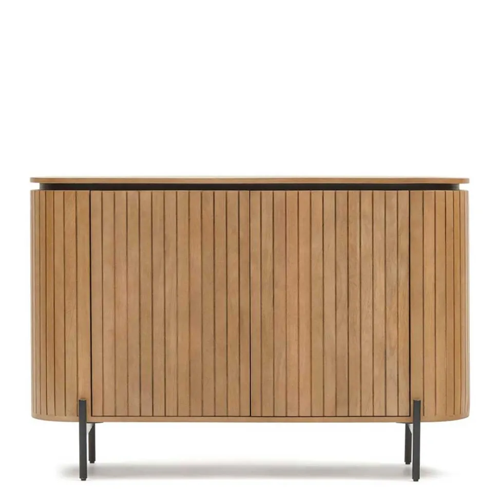 120x80x45 2-türige Kommode in ovaler Form - Ilvenda