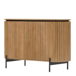 120x80x45 2-türige Kommode in ovaler Form - Ilvenda