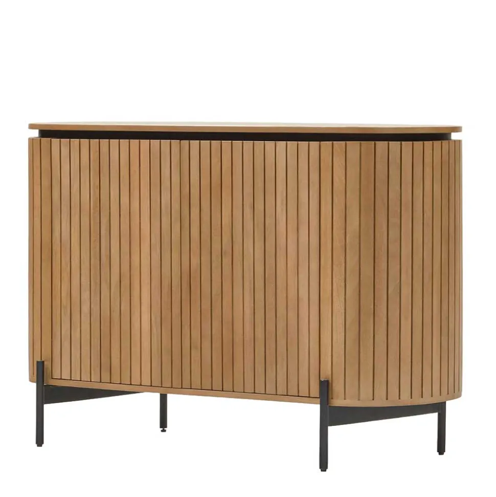 120x80x45 2-türige Kommode in ovaler Form - Ilvenda