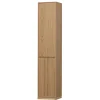 40x199x40 2-türiger Schrank in Eiche Furnier - Ewana
