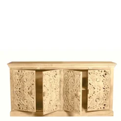 180x90x45 4-türiges Sideboard im Ethno Stil - Runiasa