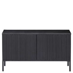 100x56x44 2-türiges TV Board in Schwarz - Gelvins