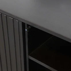 100x56x44 2-türiges TV Board in Schwarz - Gelvins