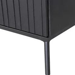 100x56x44 2-türiges TV Board in Schwarz - Gelvins