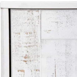 140x45x40 TV Board aus Kiefer in Creme Weiß - Ejeliva