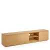 200x44x36 TV Board in Eiche Furnier - Elastian