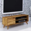 134x48x40 TV Element aus geölter Wildeiche - Eavy