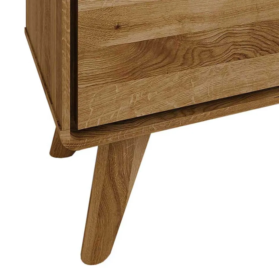 134x48x40 TV Element aus geölter Wildeiche - Eavy