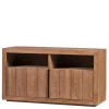 138x75x50 TV Kommode aus Teak Massivholz - Myons