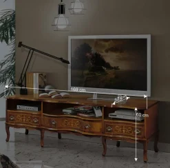 169x60x37 TV Lowboard im Barockstil - Motiz