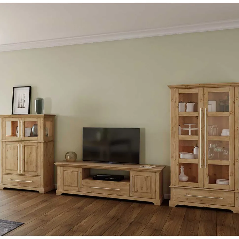 171x52x39 TV Lowboard im Landhaus Stil - Noellisa