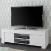 138x44x42 TV Lowboard in Weiß lackiert - Mikes