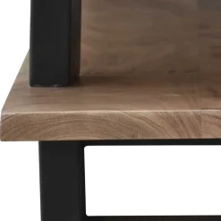 140x36x40 TV Tisch aus Akazie Massivholz - Varabera