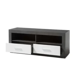 250x100x45 TV Wohnwand in Hochglanz - Istensa II (dreiteilig)