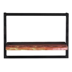 50x35x25 Wandboard aus Altholz mit Metallrahmen - Jamaica