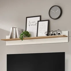 138x20x20 Wandboard mit Rückwand - Myrda