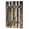 65x100x65 Wandgarderobe foliert in Altholz-Optik - Yumcor