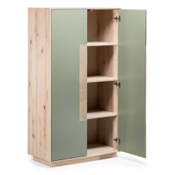 160x90x45 Wohnraum Schrank zweifarbig - Ajevos