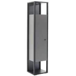 40x178x37 Wohnzimmer Schrank in Grau & Anthrazit - Ridona I