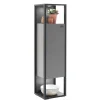 40x150x37 Wohnzimmerschrank mit Tür & 2 Fächern - Ridona