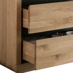 65x148x40 Wohnzimmerschrank mit Glastür - Embleys