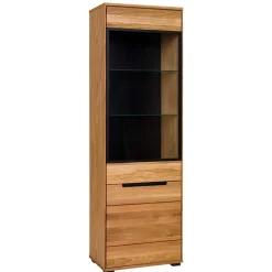 63x197x42 Wohnzimmervitrine 2-türig - Sennya