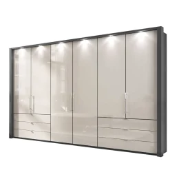 XXL Kleiderschrank mit Falttüren - Nasses