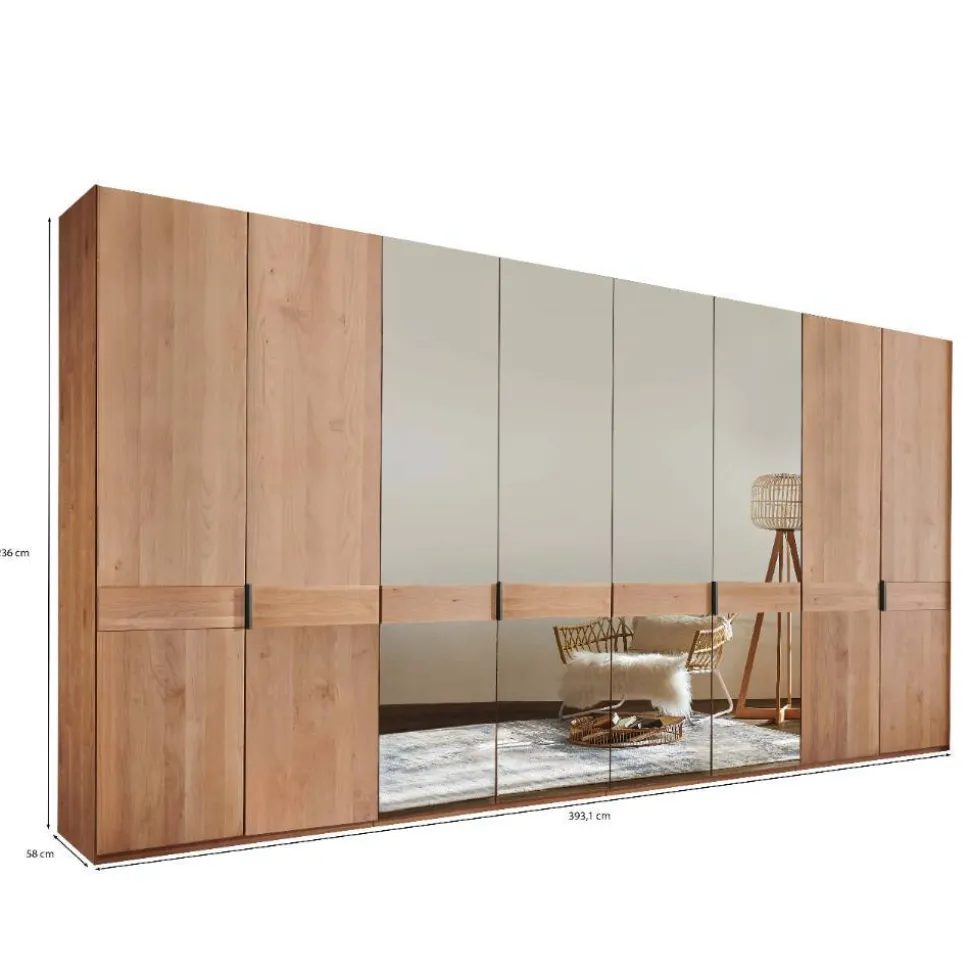 XXL-Schlafzimmerschrank mit acht Türen - Murray