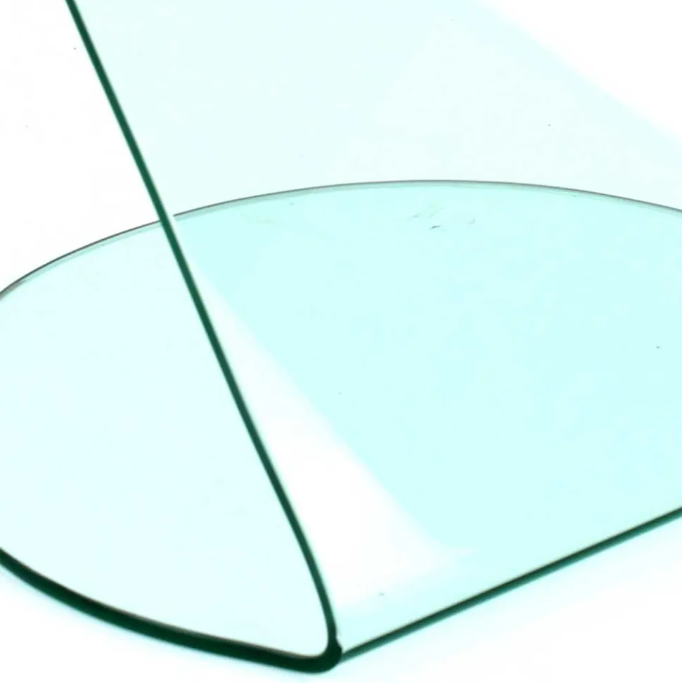 Z-Design Beistelltisch aus Sicherheitsglas - Melma