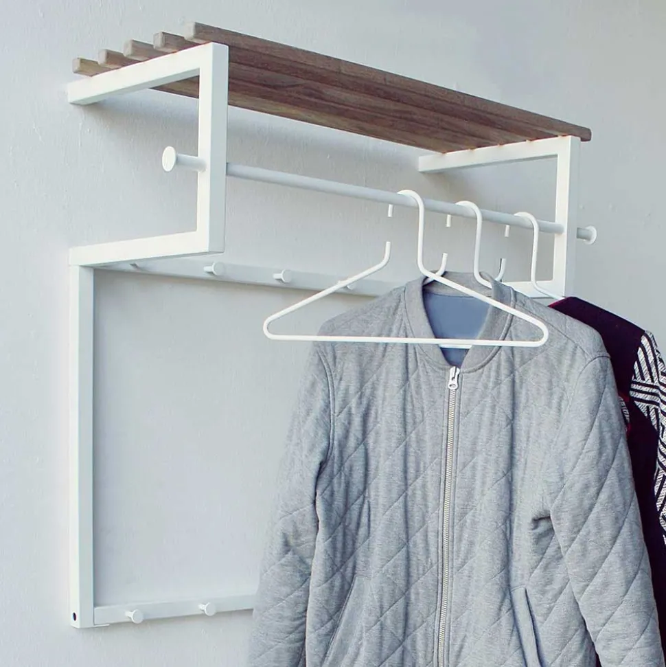 Zweifarbige Hängegarderobe im Loft Chic - Duvinia