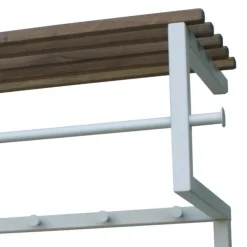 Zweifarbige Hängegarderobe im Loft Chic - Duvinia