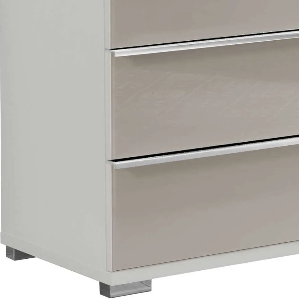 Zweifarbige Kommode mit 149 cm Breite - Pascan