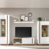 Zweifarbige Wohnzimmer Möbel Kombi - Myrda (vierteilig)