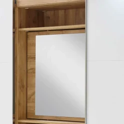 Zweifarbiger Schlafzimmerschrank extravagant - Stufania