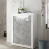 Zweifarbiges Highboard 110x144x43 - Niris