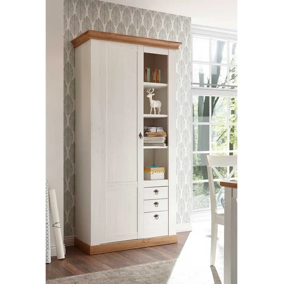 Zweifarbiges Landhausmöbel Set - Diatara I (vierteilig)