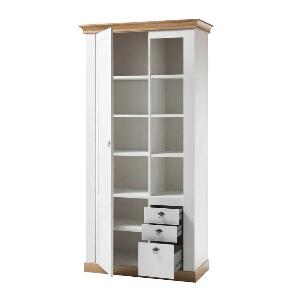 Zweifarbiges Landhausmöbel Set - Diatara I (vierteilig)