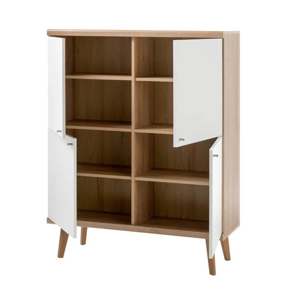 Zweifarbiges Wohnzimmer Möbel Set - Cablos (sechsteilig)