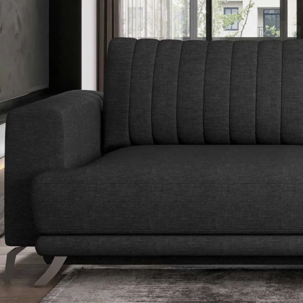 Zweisitzer Wohnzimmercouch mit Bettfunktion - Auricos