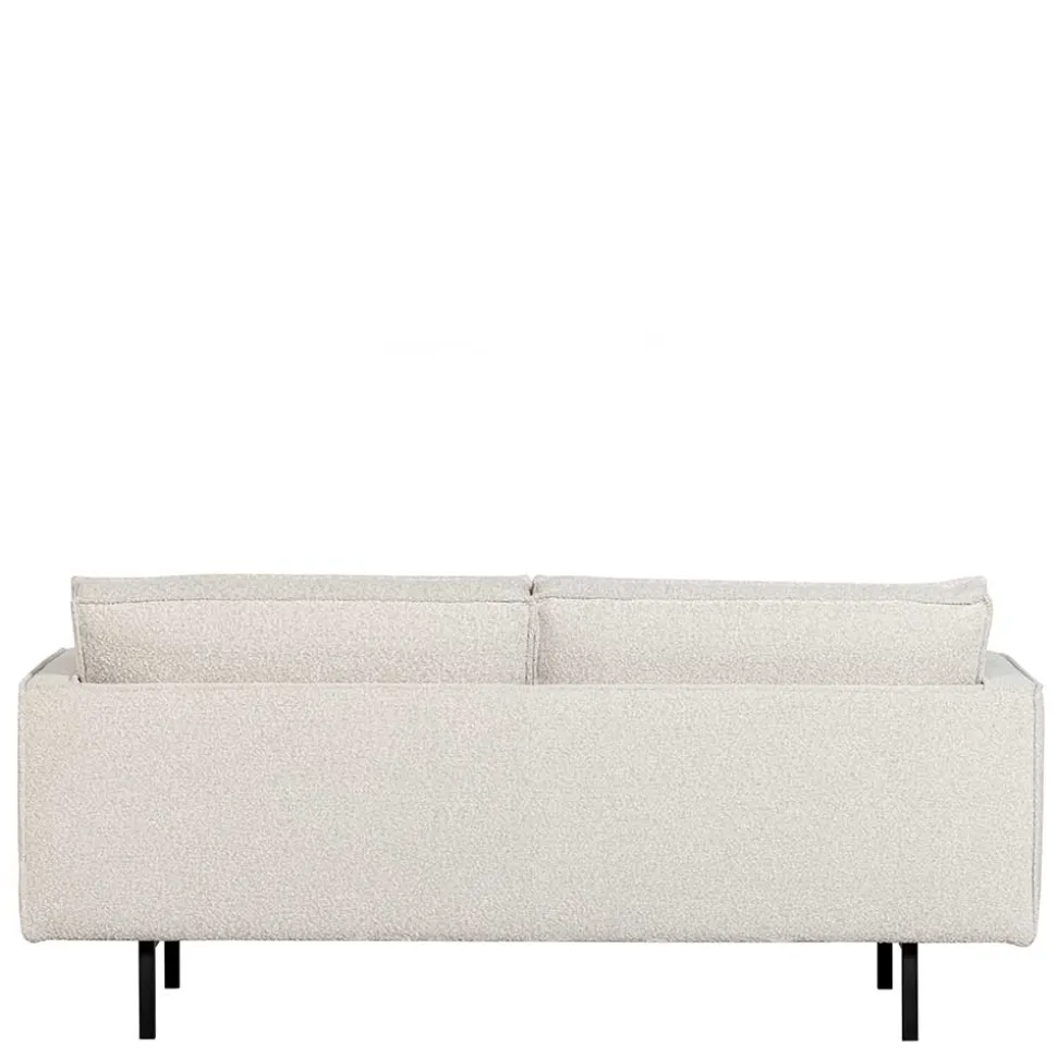 Zweisitzer Wohnzimmercouch in Beige Boucle - Elisa